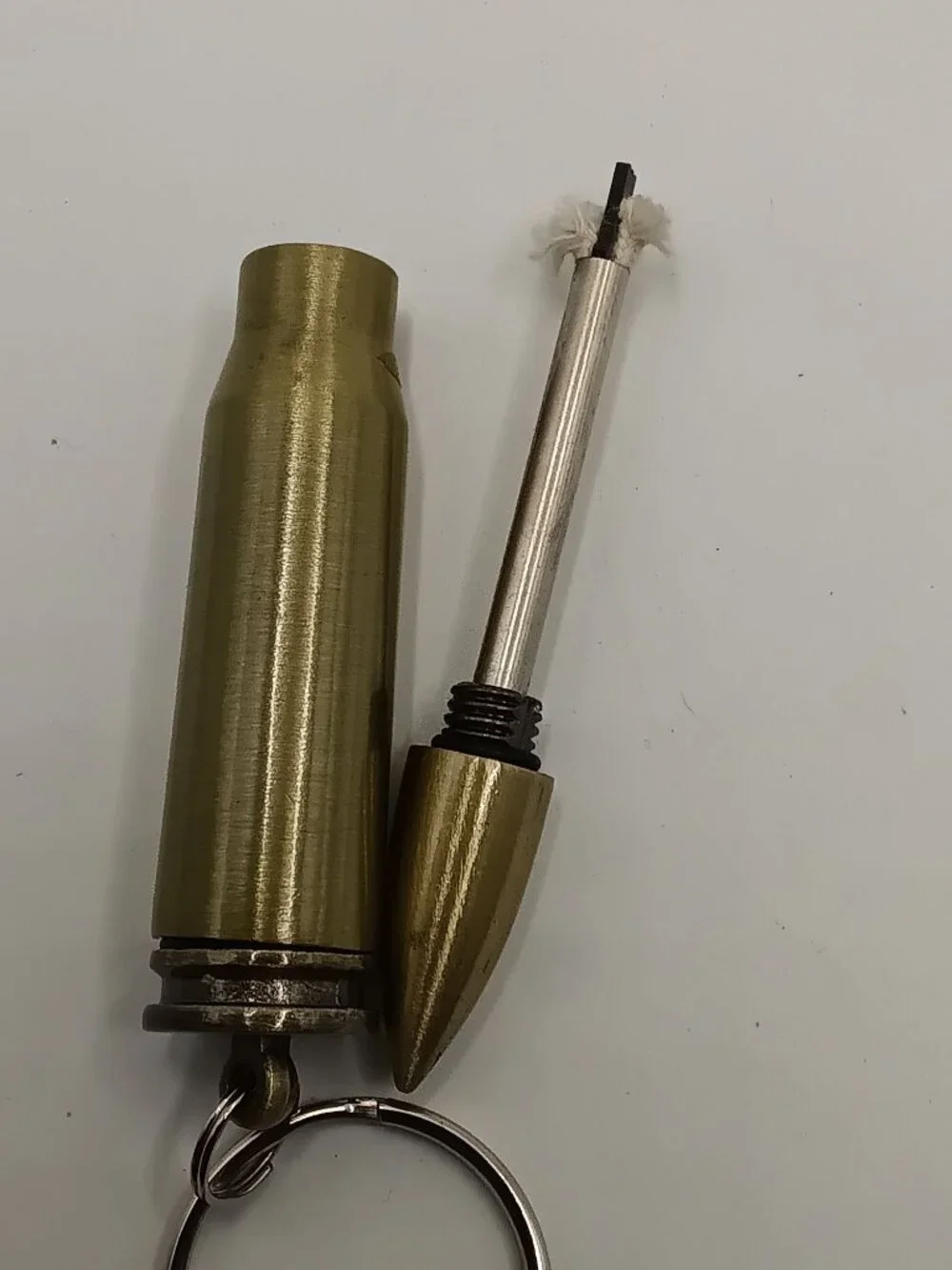 Permanent Match Fire Starter Lighter Camping Survival Gear Key Ring